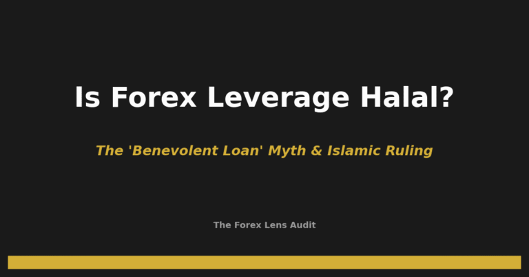 A forensic diagram showing why Forex leverage is not a benevolent loan but a profit mechanism for brokers.