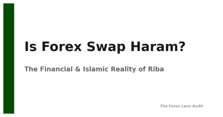 Technical chart showing how Forex Overnight Swaps are calculated using interest rate differentials, answering is forex swap haram.