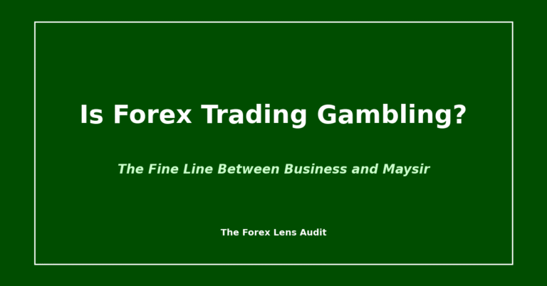 A comparison chart showing the difference between Spot Forex Trading and Binary Options Gambling.