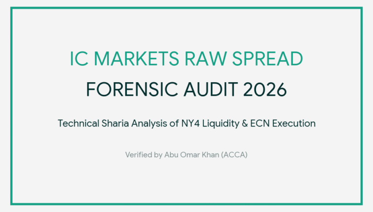 IC Markets technical Sharia audit of NY4 liquidity and ECN execution verified by Salman Khan (FCCA).
